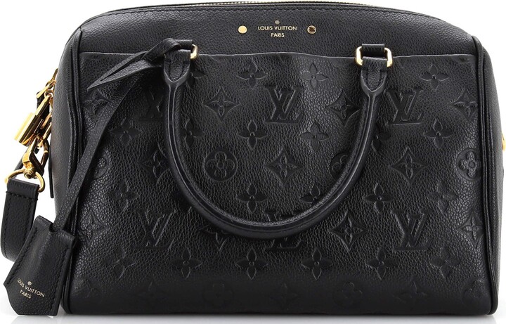 Louis+Vuitton+Speedy+Bandouli%C3%A8re+Crossbody+Bag+25+Brown+Leather for  sale online