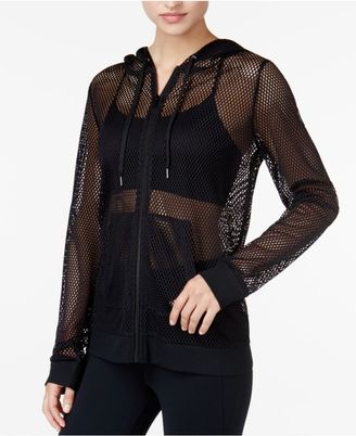 Jessica Simpson The Warmup Juniors' All-Over Mesh Jacket