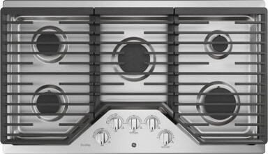 GE 36" Gas Cooktop with 5 Burners