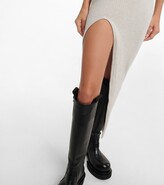 Thumbnail for your product : Rick Owens Ziggy cashmere and wool dress