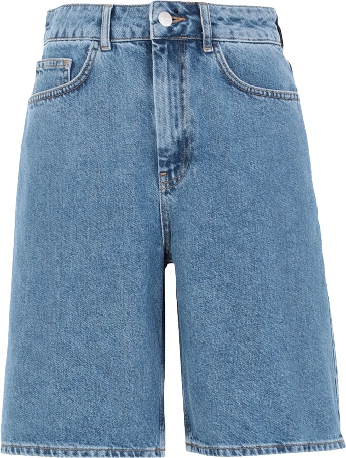 Vero Moda Denim Shorts Blue - ShopStyle