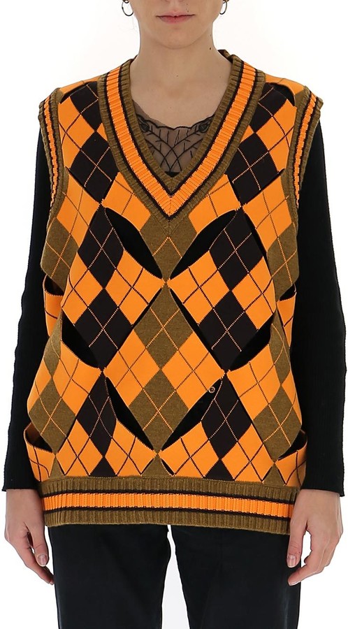 burberry knit vest