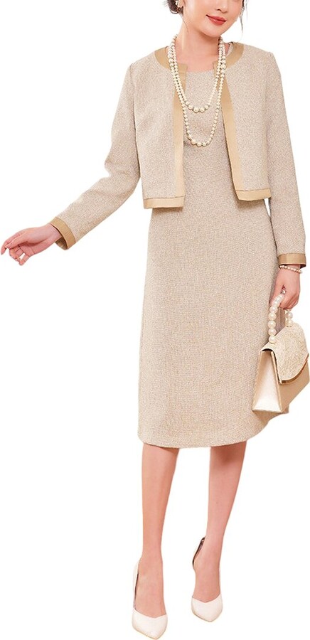 Lily Kim 2Pc Blazer & Dress Set