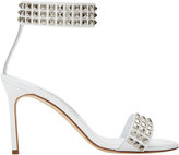 Thumbnail for your product : Manolo Blahnik Studded Rocco Ankle-Band Sandal