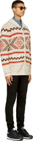 Thumbnail for your product : Levi's Beige Wool Cowichan Cardigan
