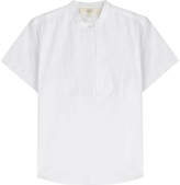 Thumbnail for your product : Vanessa Bruno Cotton Top with Pleated Bib