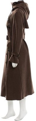 Derek Lam Wool Double-Breasted Trench Coat w/ Tags