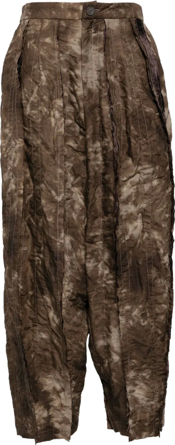 CHIAHUNG SU Patchwork Dyed Pants