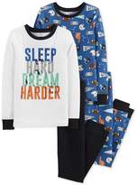 Thumbnail for your product : Carter's Big Boys 4-Pc. Dream Harder Cotton Pajama Set