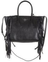 Thumbnail for your product : Prada Glace Fringed Twin-Pocket Tote