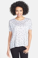 Thumbnail for your product : Kensie Square Dot Print Tee