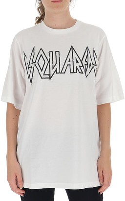 DSQUARED2 Logo Print Crewneck T-Shirt