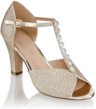 cream peep toe shoes uk