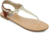Thumbnail for your product : G by Guess Women's Luzter T-Strap Flat Thong Sandals