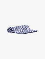 Thumbnail for your product : Frescobol Carioca Blue wave-stripe linen beach towel