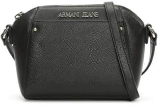 Armani Jeans Mini Monaco Black Cross-Body Bag
