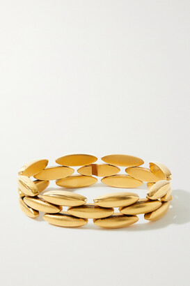 Saint Laurent Gold-tone Bracelet - one size
