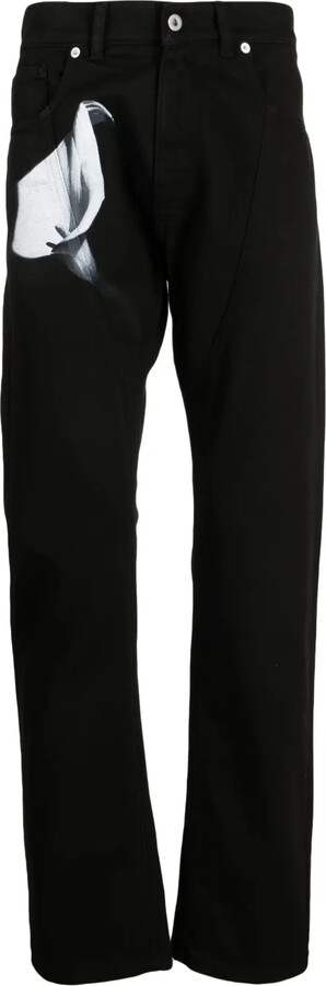 Honey Fucking Dijon floral-print cotton T-shirt