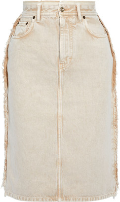 acne studios denim skirt