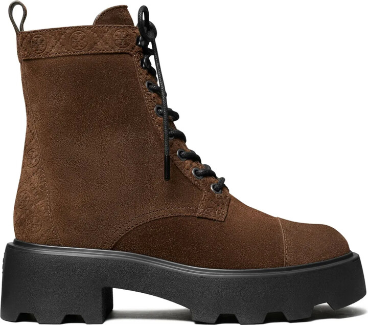 Tory Burch 65mm T-monogram ankle boots