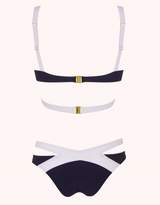 Thumbnail for your product : Agent Provocateur Mazzy Bikini Top Bandage Style In Black And White