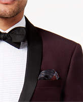 Thumbnail for your product : Tallia Men's Slim-Fit Burgundy Solid Twill Wool Dinner Jacket