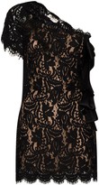 Thumbnail for your product : Saint Laurent One shoulder lace dress