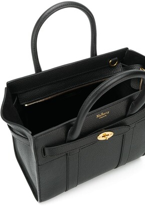 Mulberry mini zipped Bayswater tote