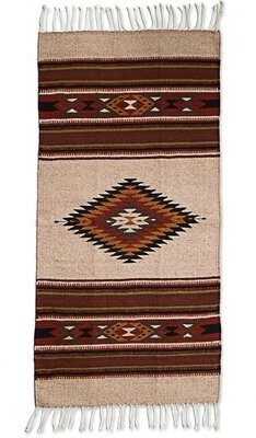 Pale Copper Rose Traditional Design Handmade Hatchlu Rug Wool 3' 1 x 5' 1 ft 