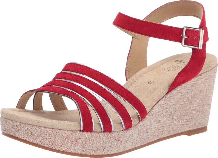 buket melodramatiske Temmelig ara Shoes Women's RITA platform wedge sandals - ShopStyle