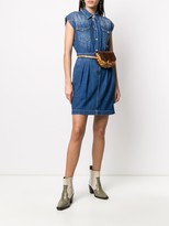Thumbnail for your product : Pinko Fitted Denim Mini Dress
