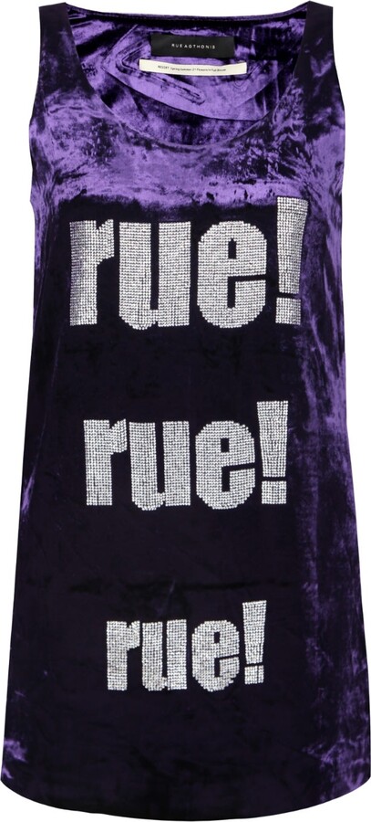 Rue Agthonis Purple Raisin Dress