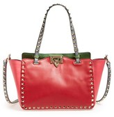 Thumbnail for your product : Valentino 'Mini Rockstud - Italian Pop' Leather Tote