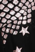 Thumbnail for your product : Temperley London Starlet Sequined Georgette Wrap Gown