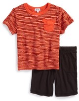 Thumbnail for your product : Splendid Striped T-Shirt & Shorts (Toddler Boys)