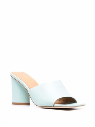 Twin-Set High-Heel Leather Mules