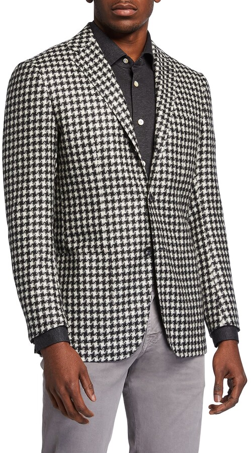 houndstooth jacket mens