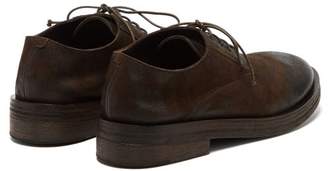 Marsèll Suede Derby Shoes - Mens - Dark Brown