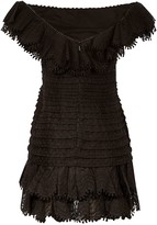 Thumbnail for your product : Zimmermann Eight Off Shoulder Mini Dress