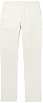 Thumbnail for your product : Zanella Noah Garment-Dyed Cotton-Blend Corduroy Trousers