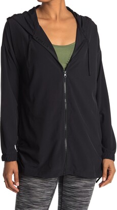 drawstring anorak jacket