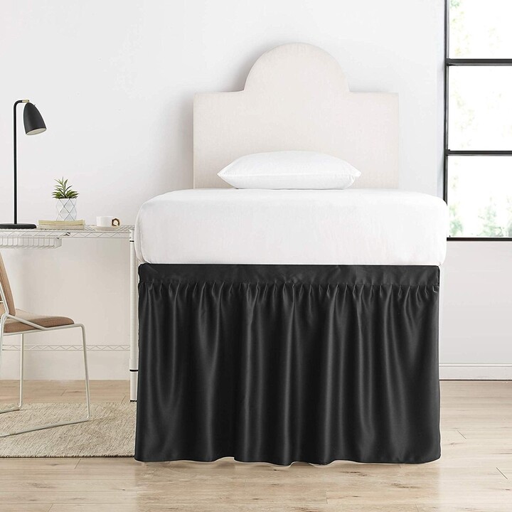 Twin Xl Bedskirt The World S, White Twin Xl Bed Skirt