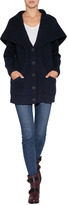 Thumbnail for your product : Theyskens' Theory Theyskens Theory Wool Kailas Cardigan in Navy