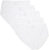 Thumbnail for your product : VPL Black Premium No Supersoft 5 Pair Pack Full Briefs