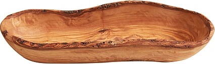 Verve Culture Olivewood Boat Shaped Bowl