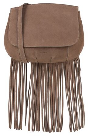 suede fringe bolsa