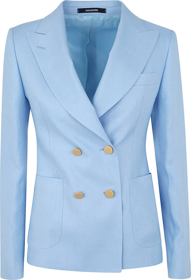 Chanel Pre-owned 1990-2000’s Single-Breasted Skirt Suit - Blue