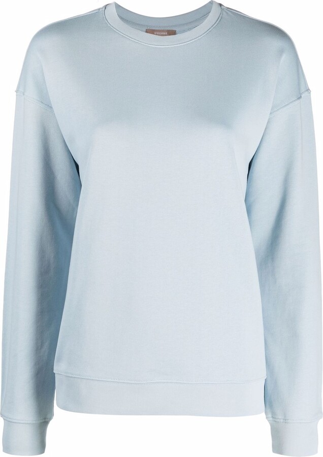 pale blue sweatshirt womens