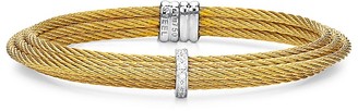 Alor Multi Cable Cuff with Diamonds