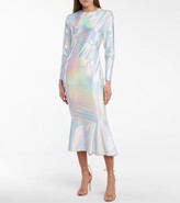 Thumbnail for your product : Norma Kamali Crew fishtail midi dress